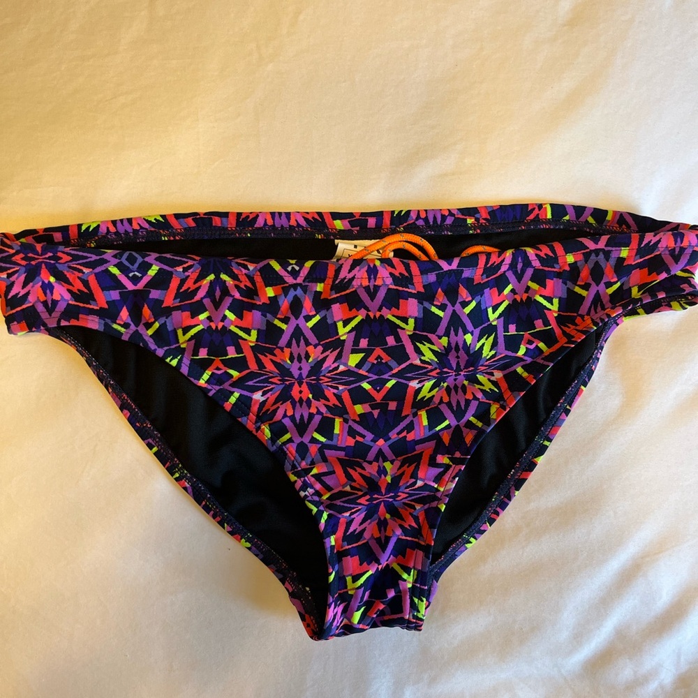 TYR Multicolor Geometric Bikini Bottom